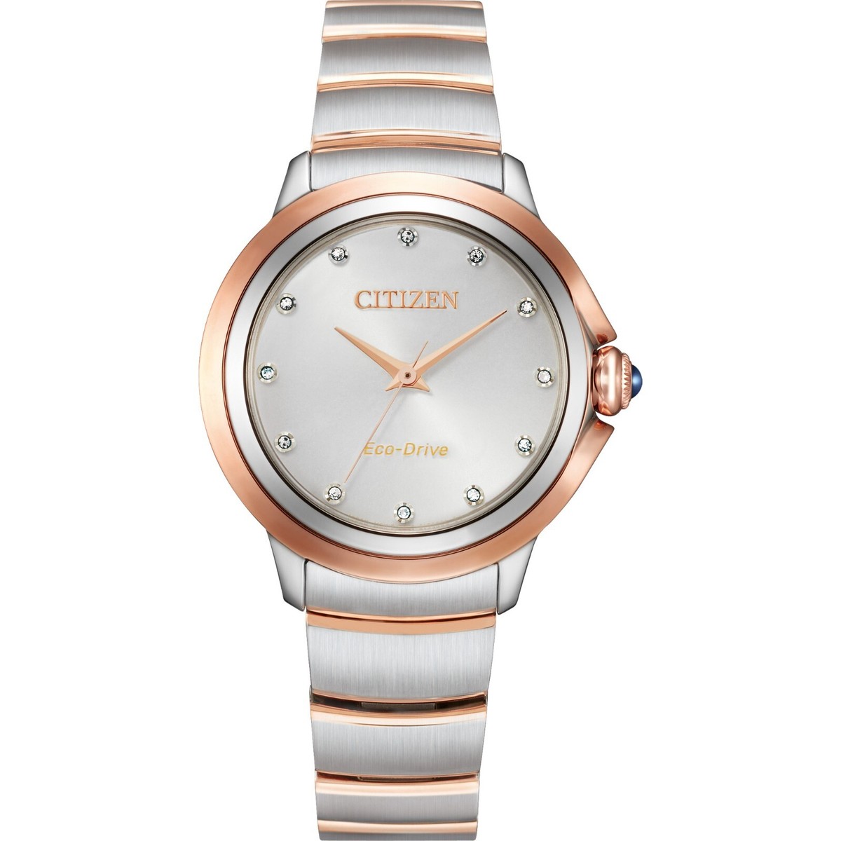 Citizen Eco-Drive Ceci Women's Two-Tone Diamond Accent Watch 32MM
