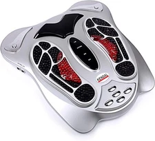 Kendal Silver Electric Foot Massager Machine For Plantar Fasciitis & Neuropathy