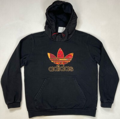 Adidas CNY Logo Pullover Hoodie Men Large Black HD0319