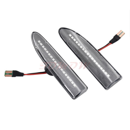 2x Para JAGUAR X-TYPE 2002-2008 LED Marcador Lateral Secuencial Luz Señal de Giro - Imagen 6 de 10
