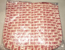 Rare New Nwt Taylor Swift Official Store Tote Bag Womens White Red Quilted Large