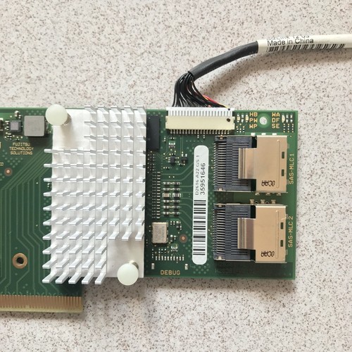 FUJITSU D2616-A12 SASCONTROLLER 6Gbps LP 512MB with BBU08 Battery - Bild 4 von 4