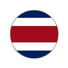 Costa Rica Flag Golf Ball Marker