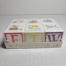 Blessing Blocks God Bible Religious Dayspring Really Woolly Nursery Baby Toys