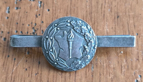 Pince à Cravate Gendarmerie Française - Tie Clip Militaire Vintage - Occasion Très Bon état