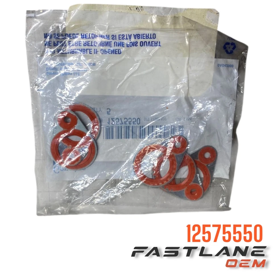 Chevrolet Colorado 2004-2012 sello de bomba de aceite del motor 5 piezas nuevo OEM 12575550 Foto 4 de 4