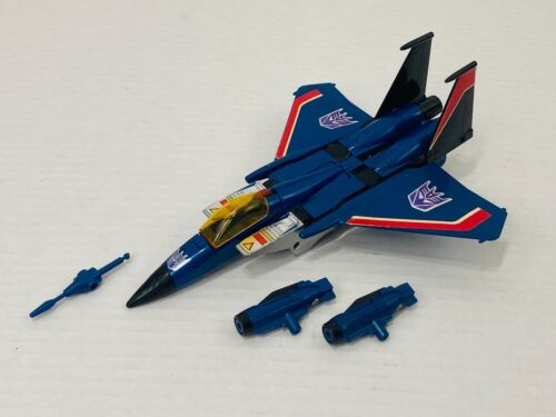 1984 Hasbro Takara Transformers G1 Pre-Rub Figure - Thundercracker & Accessories