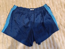 Vintage Nylon Shiny Mens Sport Sprinter Running Gloss Shorts 90s Polyamide