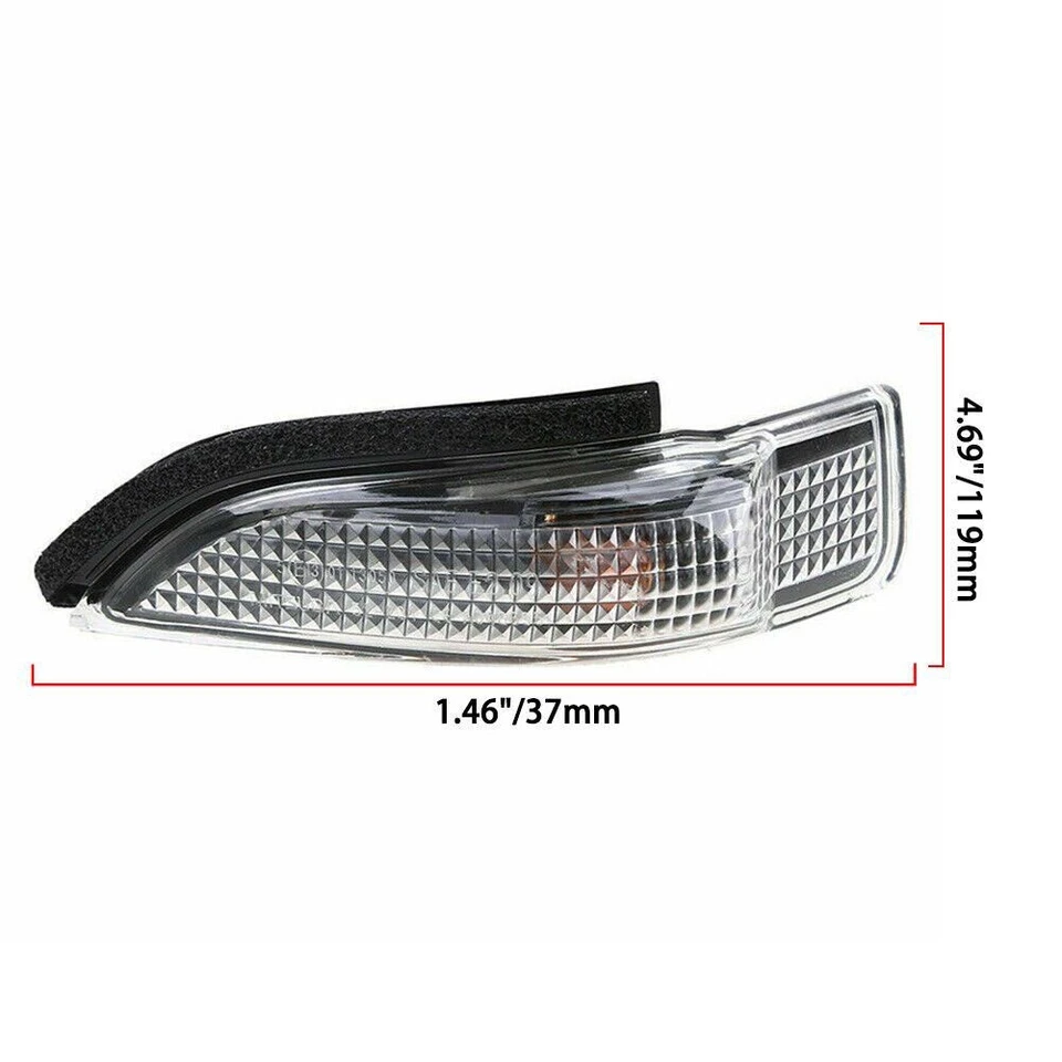 2X Car Side Mirror Turn Signal Light Lamps For Toyota For Camry Coroll-a 2014-18 - Image 4 of 4
