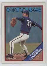 1988 O-Pee-Chee Greg Maddux #361 HOF 1m82