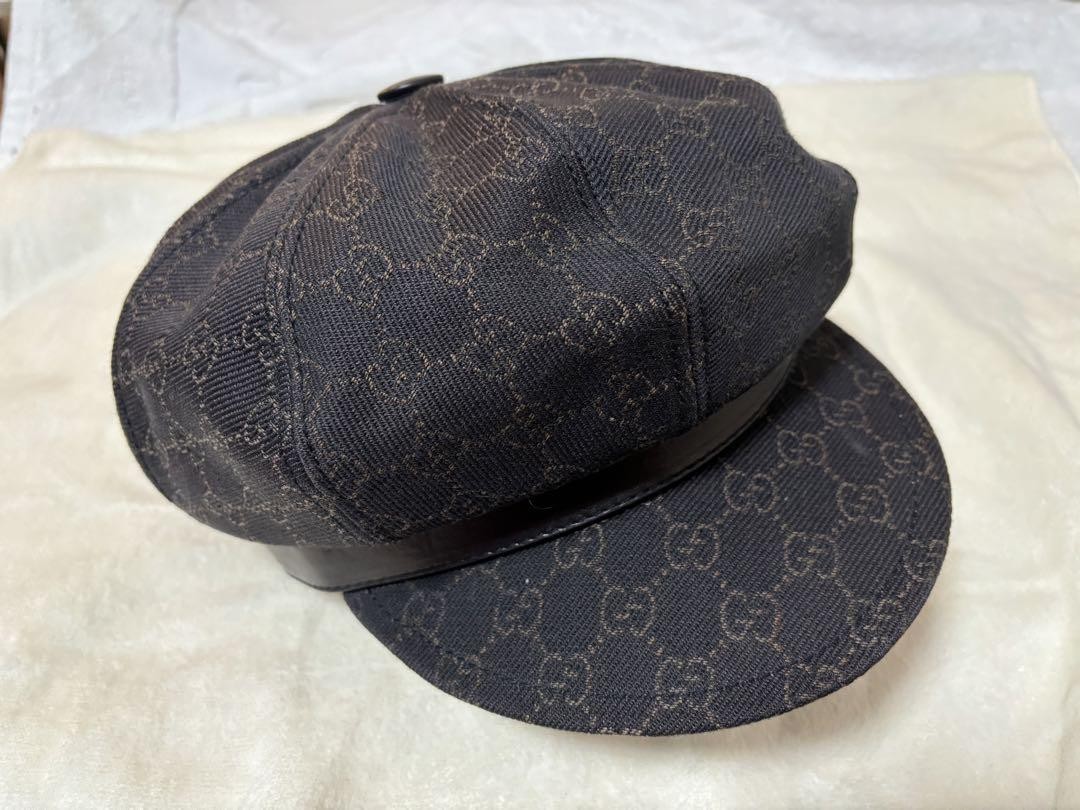 GUCCI カンカン帽 ブラック GUCCI Bucket Hat Black Size L (59cm) | eBay