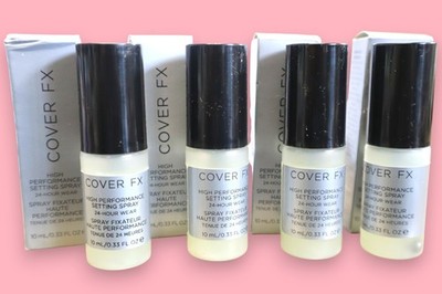 Cover FX High Performance Setting Spray 24-Hour Wear 0.33 (4 Pack)