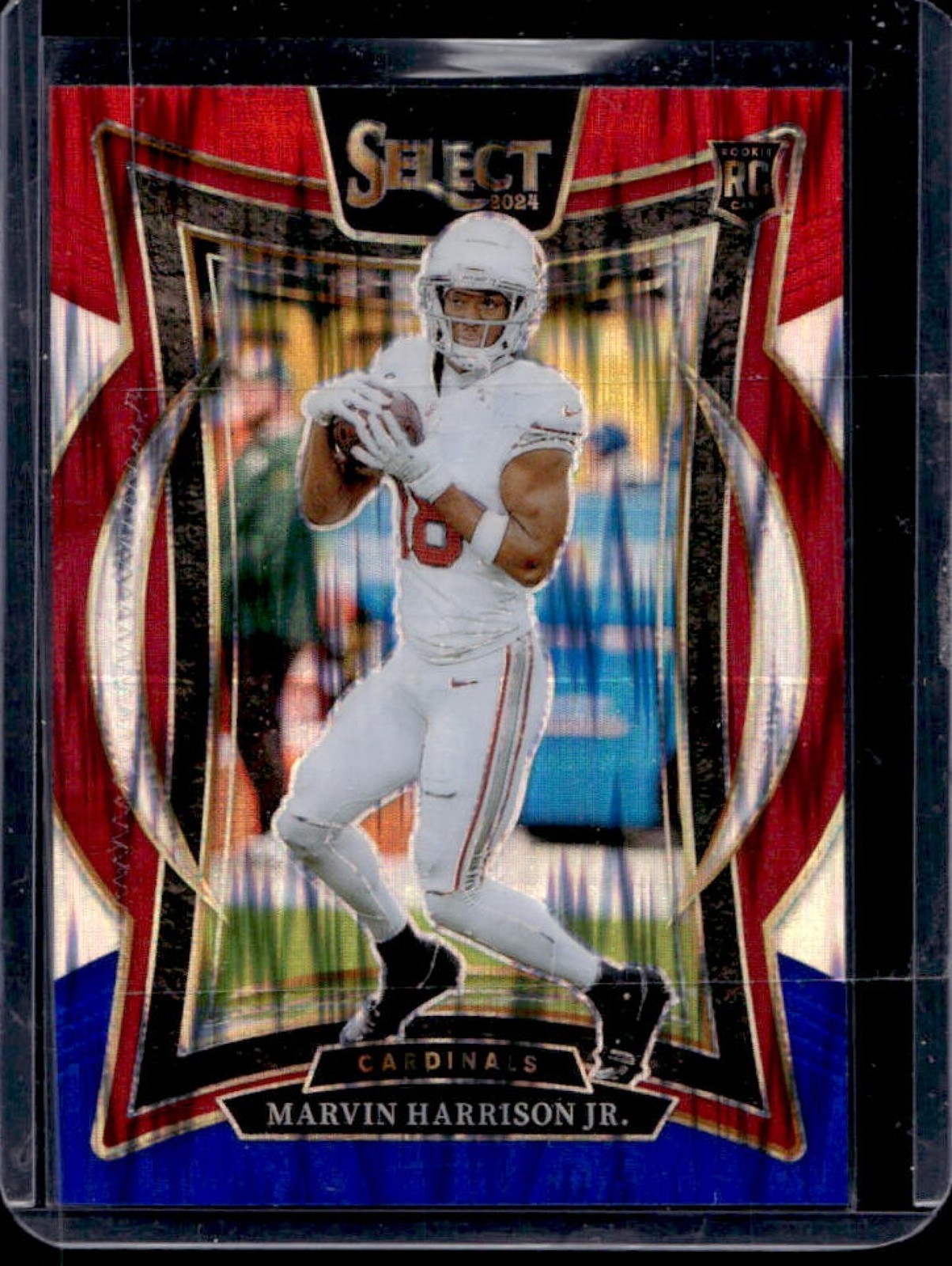 2024 Select Marvin Harrison Jr. Concourse RC Red and Blue Prizm Shock #28