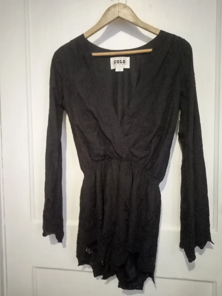 STONE COLD FOX Black Love Jumper Size XS/S  - Image 2 of 3