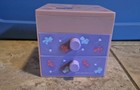Vtg RARE HTF 1980s Sanrio Tweedle Dee Dee Jewelry Trinket Box Pink Bears Hearts — photo 1