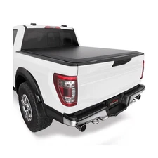 5.5'(67") Soft Roll Up Truck Bed Tonneau Cover Compatible with 2004-2026 Ford...