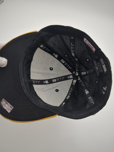 New Era 59Fifty Pittsburgh Pirates Fitted Hat 7 1/8 MLB On-Field Cap - Picture 6 of 13