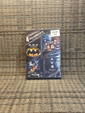 Batman/Robin/Batman Forever/Batman Returns NEW DVD 4 Film Favorites Collection