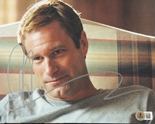 Aaron Eckhart Autographed Signed 8x10 Photograph BAS Beckett COA