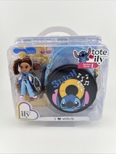 Disney ILY 4Ever TOTE TEENIES I Love STITCH Mini Tiny Doll Purse