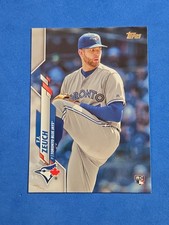 2020 T. J. Zeuch ROOKIE RC Topps #407