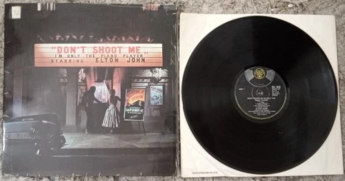 ELTON JOHN DON'T SHOOT ME  - ORIGINAL UK DJM 12" VINYL LP