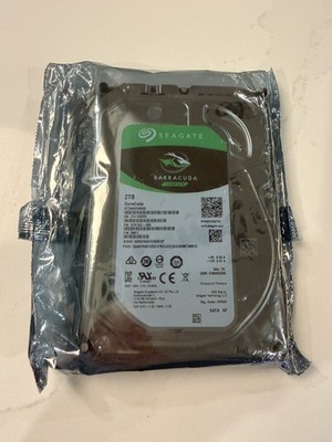 Seagate BarraCuda 2TB 3.5'' SATA Internal HDD 7200RPM 256MB ST2000DM008