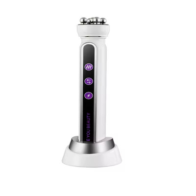 3in1 RF EMS Facial Roller Massager Skin Lifting Rejuvenation Beauty Device