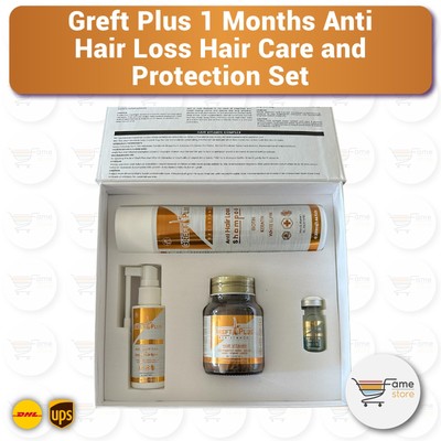 Greft Plus 1 Monat Anti Haarausfall, nach Haartransplantation komplettes Haar...