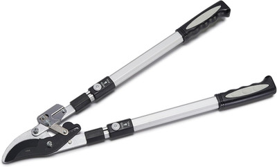 Tree Trimmer Loppers - Double Ratcheting Bypass Pruners - Extendable 26'' - 40'' L