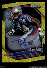 2025 Panini Prizm Black Football Gold Shimmer FOTL Ty Law #93