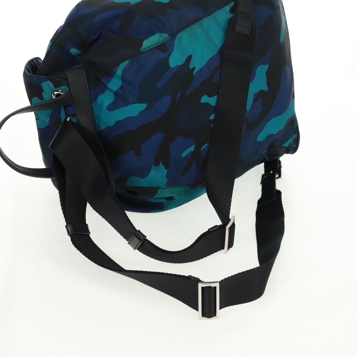 PRADA Backpack Nylon Multicolor Auth 162844V - image 8