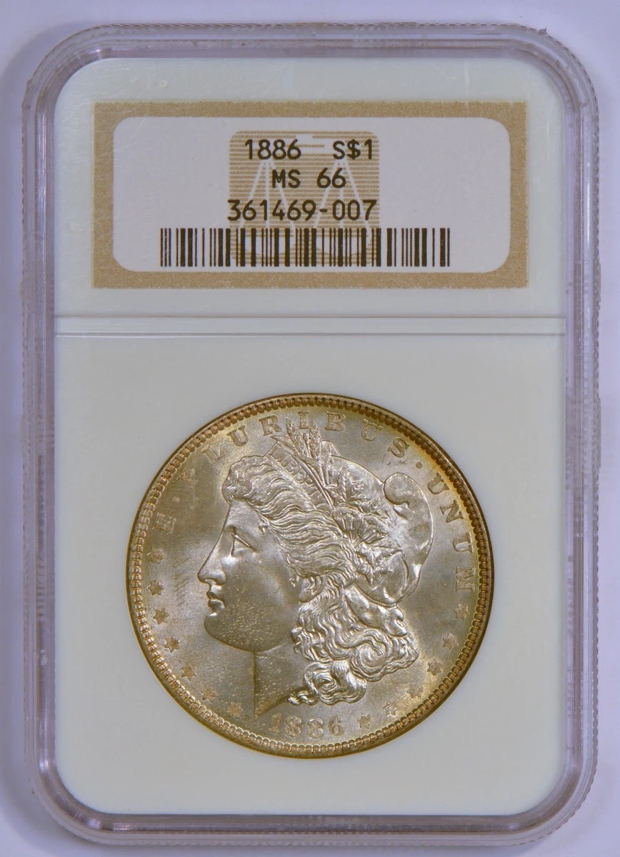 Uncirculated 1886 Year Morgan US Dollars (1878-1921) for sale | eBay