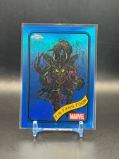 2025 Topps Chrome Marvel FIN FANG FOOM #53 Blue Refractor (060) /299 RAW