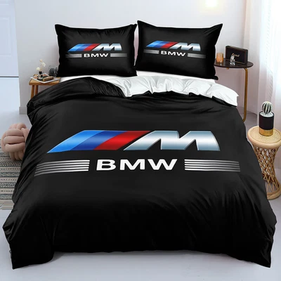 MPower Bettwäsche Set 05.Cars Logo Bettdeckenbezug 135x200 Kissenbezüge 80x80// - Bild 1 von 2