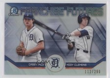 2018 Bowman Draft Franchise Futures Refractor /250 Kody Clemens Casey Mize 05fv