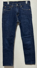 Levis 502 Taper Jeans Men's 30x32 30x30 Dark Wash