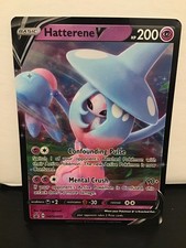 Hatterene V SWSH055 Holo Pokemon Black Star P...