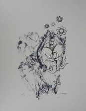 Georges PATITUCCI: Orchid's Dream - Original SILKSCREEN Signed, 30 ex