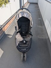 Baby Jogger City Mini GT Single Pushchair Black Canopy Rubber Tyres No seat belt