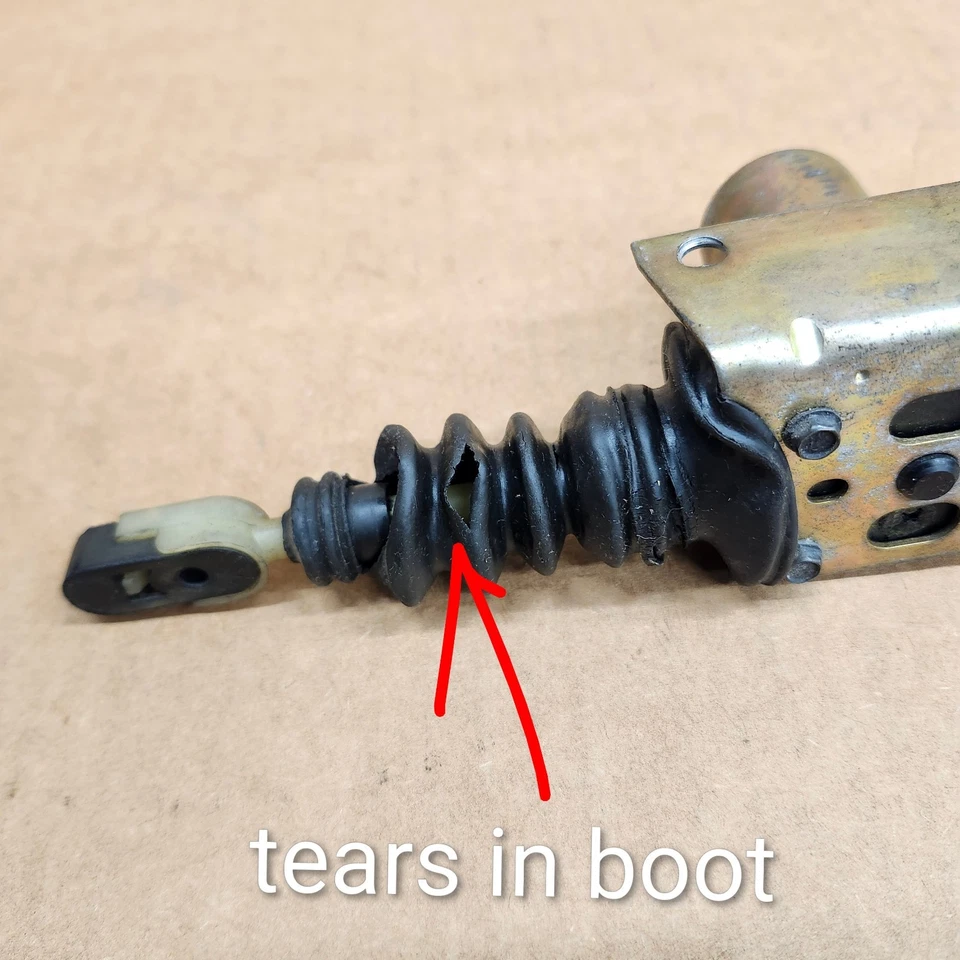 84-89 C4 Corvette Cerradura de puerta izquierda Actuador Conductores Cerradura de puerta Motor Cierre abierto OEM Foto 2 de 4