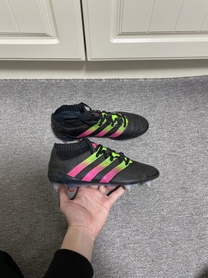 Adidas Ace 16.1 Primeknit SG Fußballschuhe schwarz Größe 7,5 UK Herren AQ2545 Elite ''