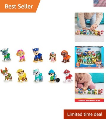 New ListingPaw Patrol, 10th Anniversary, All Paws On Deck Toy Figures Gift Pa...