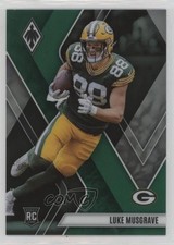 2023 Panini Phoenix Rookies Green 6/25 Luke Musgrave #160 0q21