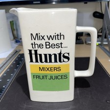 mix with the best HUNT'S MIXERS FRUIT JUICES JUG by Wade 1960's /70's PDM
