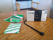 Konica Disc 15 Auto Focus Disc Film Camera 12.5mm F2.8 Lens, Film, Tested