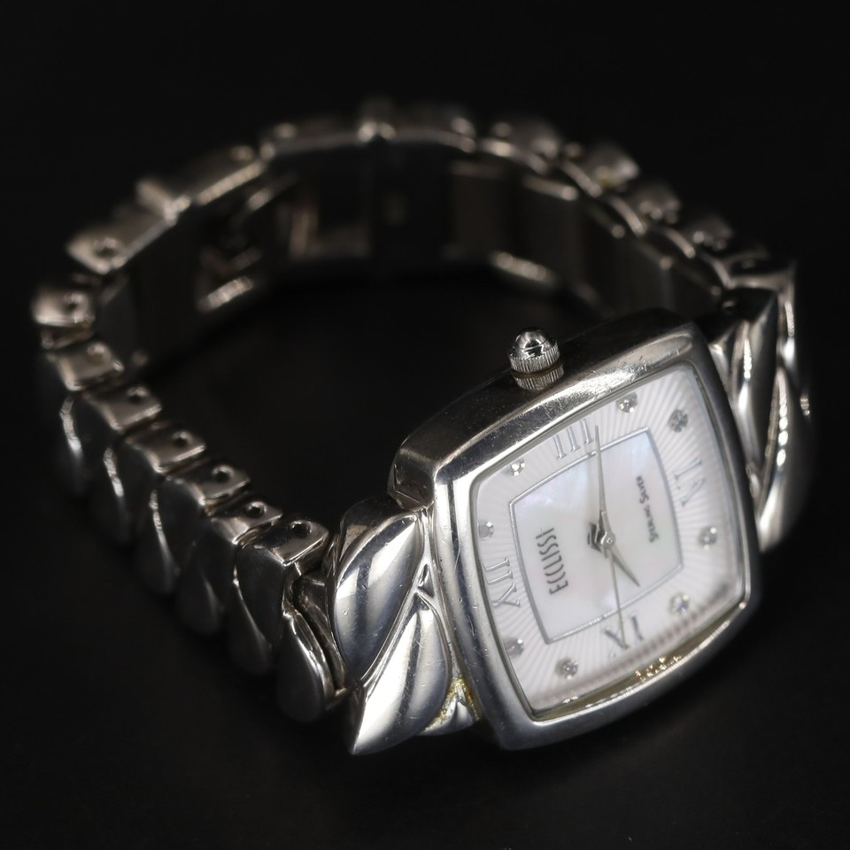 Bracelet Lourd Femme En Argent Sterling 925 - Marque Ecclissi, Poids 59 Grammes, Neuf Sans étiquette