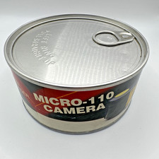 Vintage Micro 110 Camera in a Tin Can. Rare
