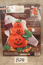B28 Dimensions Spookie  Pumpkinnoodles Felt Craft Kit 2 Liter Bottle Buddie