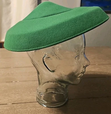 Fascinator Green Vintage Hats for Women for sale | eBay display picture 3